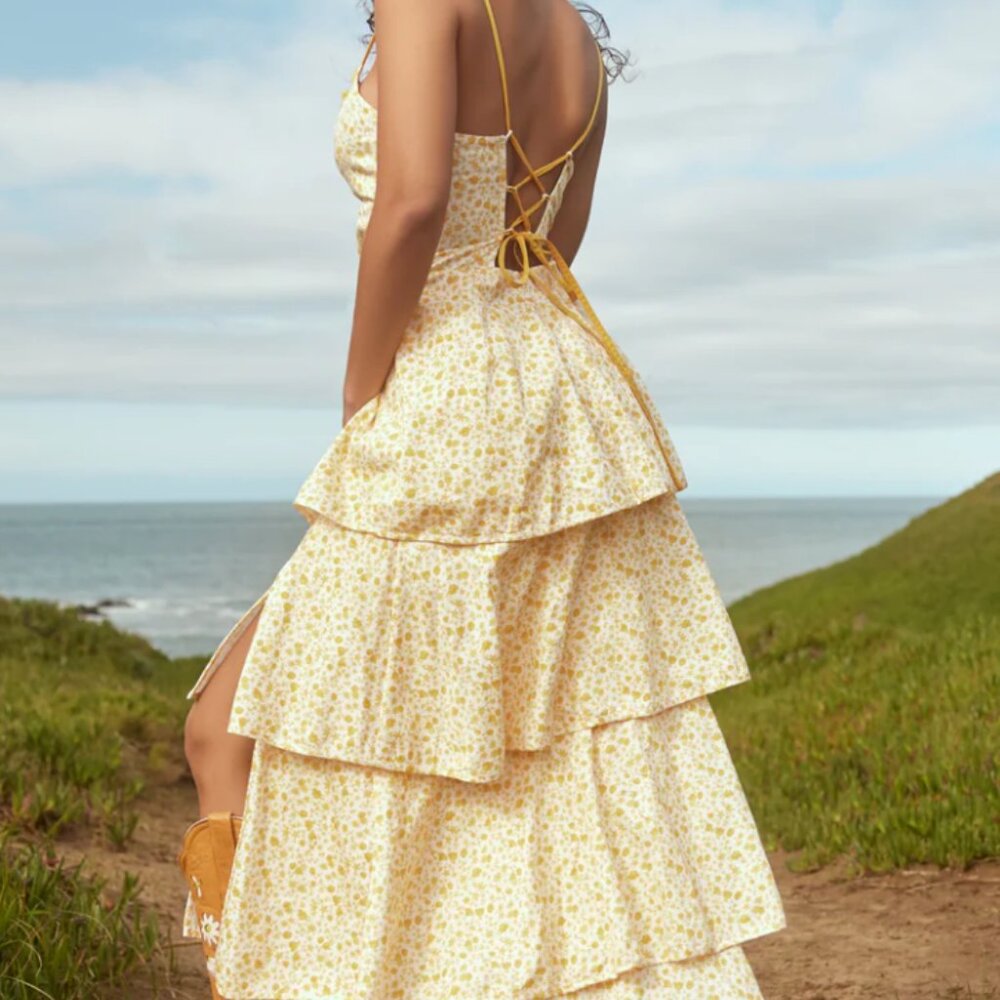 EDDY - Wendy Tiered Maxi Dress